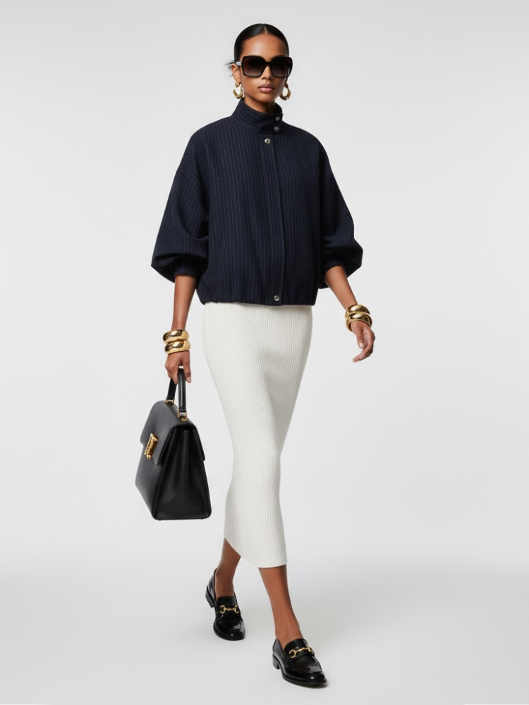  Women's Eco Jacket 5TH AVENUE NYFW New Collection BYMANYC ® New York  NYC Wholesale Boutique Inventory - No MOQ & Ready to Ship