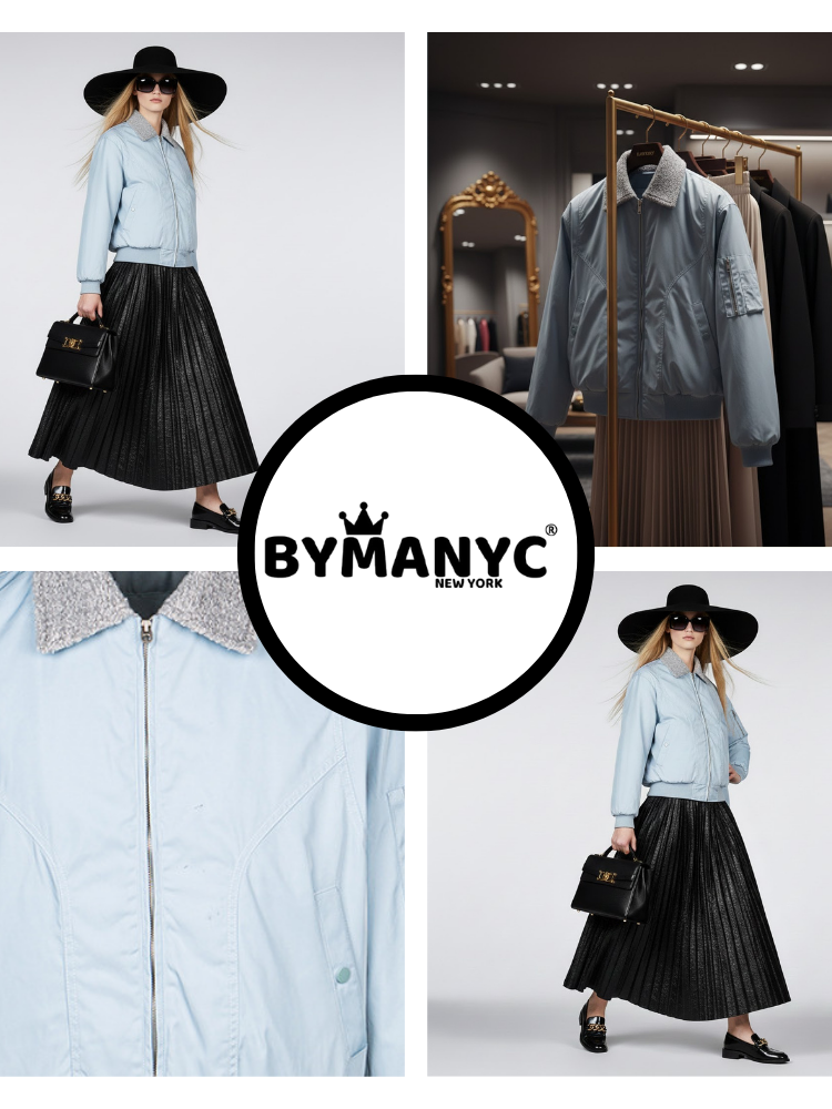  Women's Eco Jacket ASTORIA NY CITY Collection BYMANYC ® New York  NYC Wholesale Boutique Inventory - No MOQ & Ready to Ship