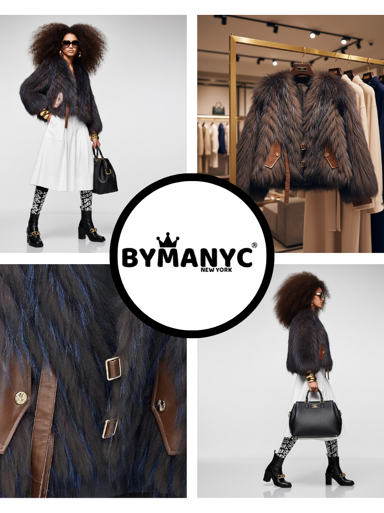  Women's Eco Jacket BRIGHTON BEACH NY CITY Collection BYMANYC ® New York  NYC Wholesale Boutique Inventory - No MOQ & Ready to Ship