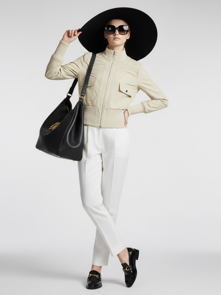 Women's Eco Jacket BROOKLYN NY CITY Collection BYMANYC ® New York - BYMANYC ® New York  