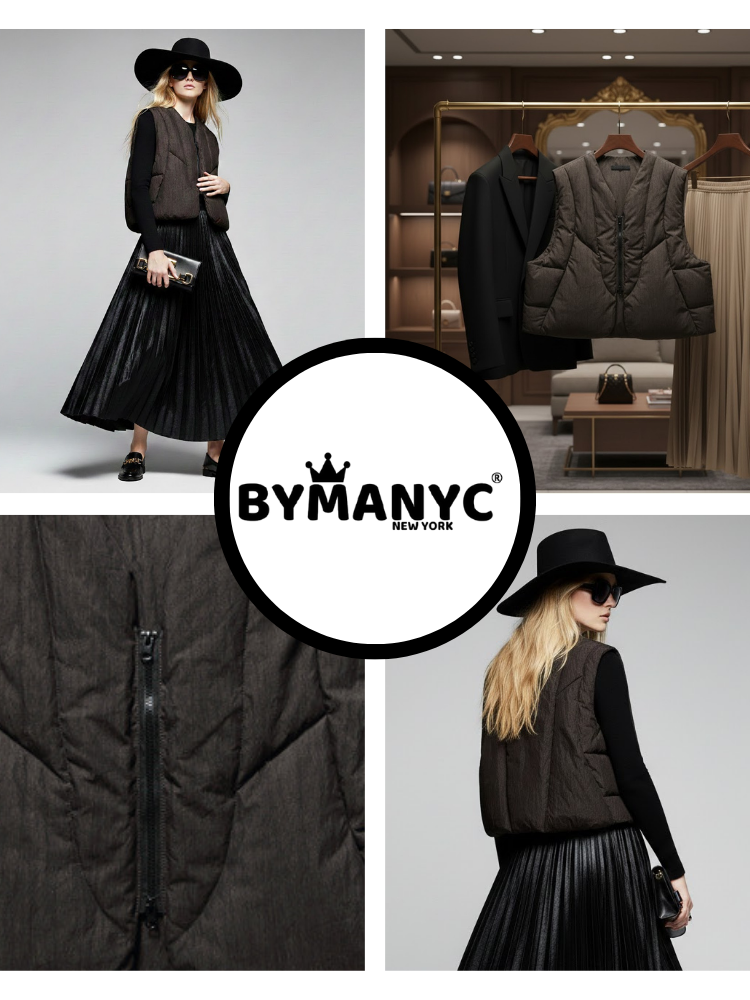 Women's Eco Jacket BUSHWICK NY CITY Collection BYMANYC ® New York  NYC Wholesale Boutique Inventory - No MOQ & Ready to Ship