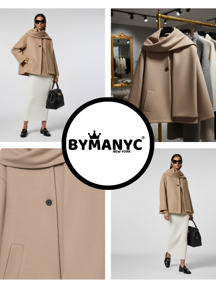  Women's Eco Jacket CHELSEA PIERS NYFW New Collection BYMANYC ® New York  NYC Wholesale Boutique Inventory - No MOQ & Ready to Ship