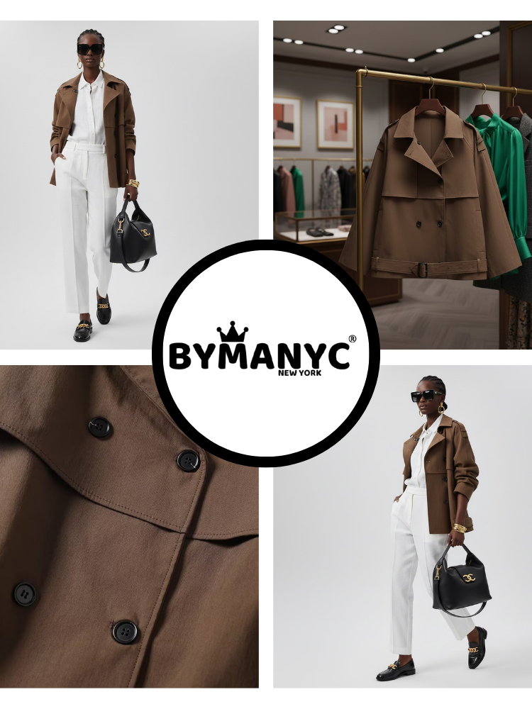Women's Eco Jacket CHINATOWN NY CITY Collection BYMANYC ® New York - BYMANYC ® New York  
