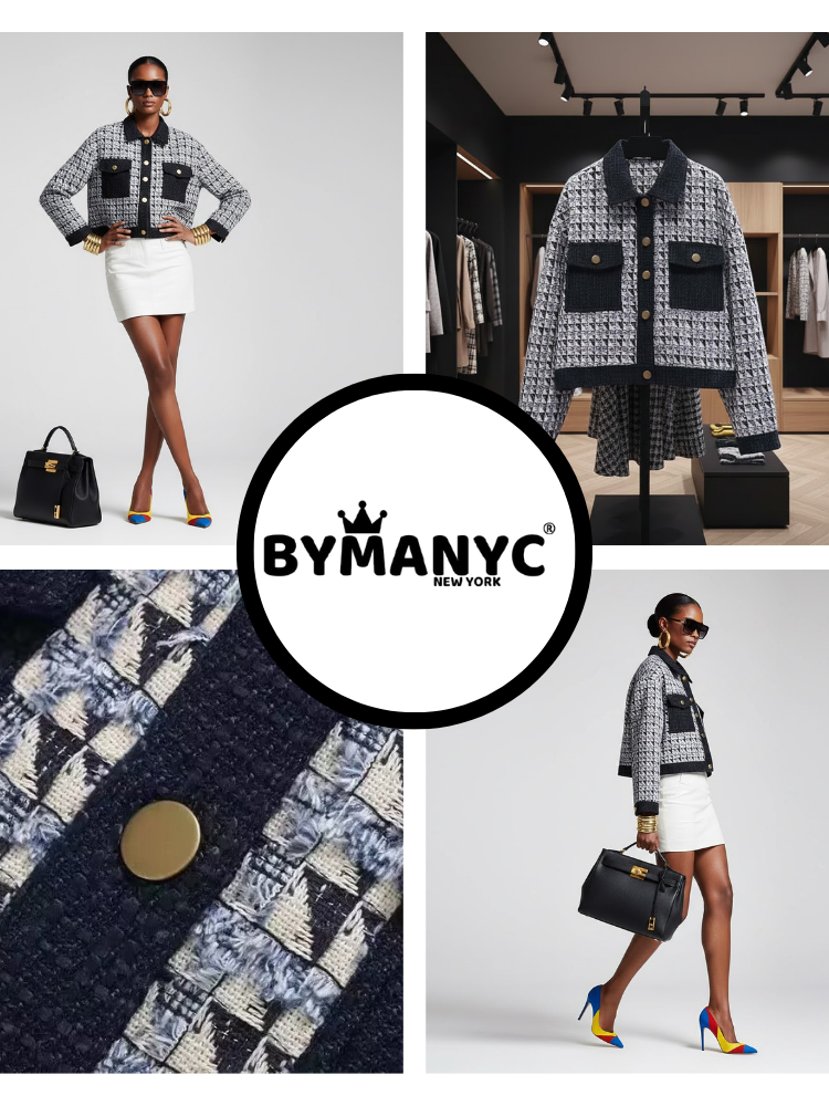  Women's Eco Jacket CHRYSLER NYFW New Collection BYMANYC ® New York  NYC Wholesale Boutique Inventory - No MOQ & Ready to Ship