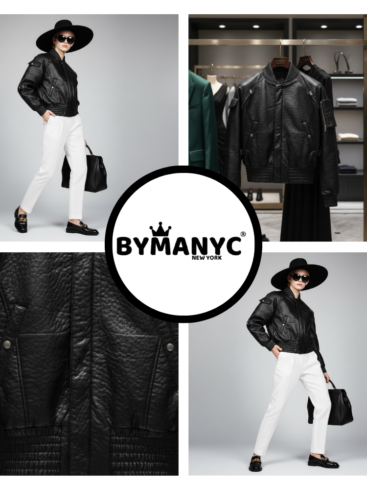 Women's Eco Jacket CONEY ISLAND NY CITY Collection BYMANYC ® New York - BYMANYC ® New York  