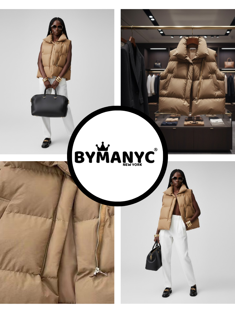  Women's Eco Jacket CROWN HEIGHTS NY CITY Collection BYMANYC ® New York  NYC Wholesale Boutique Inventory - No MOQ & Ready to Ship