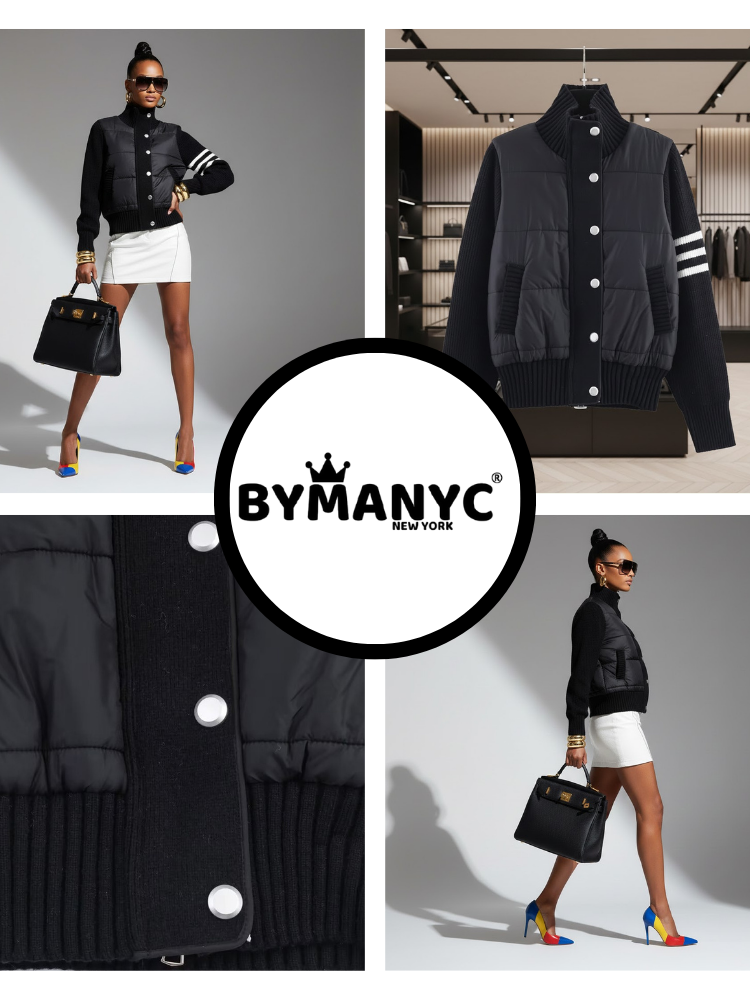  Women's Eco-Jacket • HARLEM New Collection BYMANYC ® New York  NYC Wholesale Boutique Inventory - No MOQ & Ready to Ship