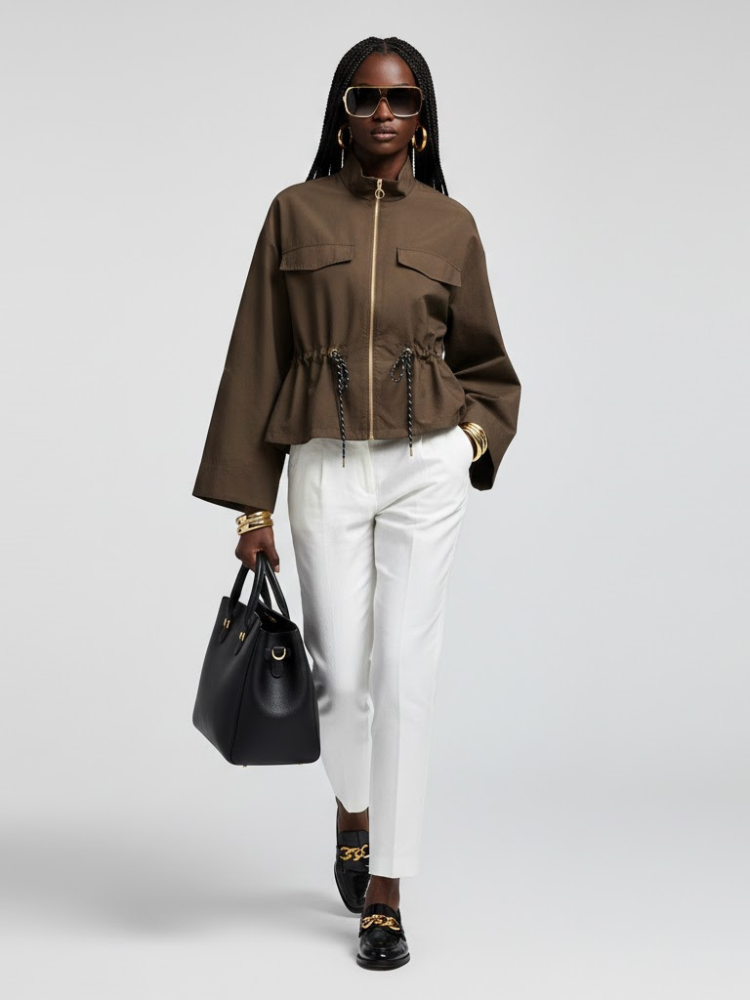  Women's Eco Jacket JACKSON HEIGHTS NY CITY Collection BYMANYC ® New York  NYC Wholesale Boutique Inventory - No MOQ & Ready to Ship