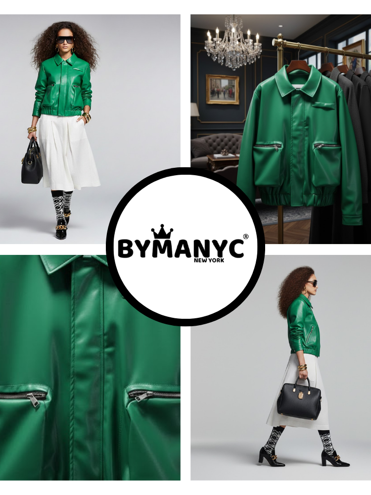 Women's Eco Jacket LITTLE INDIA NY CITY Collection BYMANYC ® New York - BYMANYC ® New York  