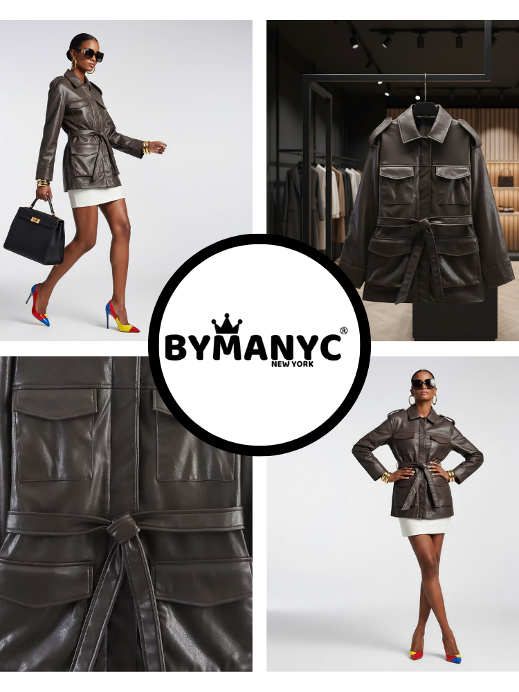  Women's Eco Jacket METROPOLITAN NYFW New Collection BYMANYC ® New York  NYC Wholesale Boutique Inventory - No MOQ & Ready to Ship