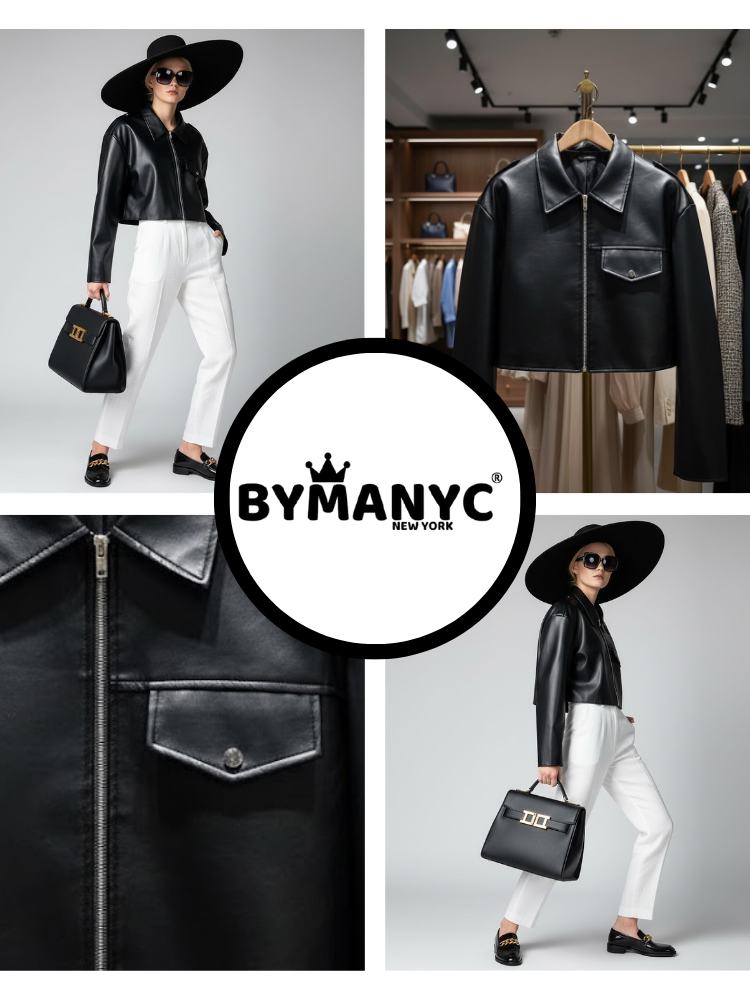  Women's Eco Jacket MURRAY HILL NY CITY Collection BYMANYC ® New York  NYC Wholesale Boutique Inventory - No MOQ & Ready to Ship