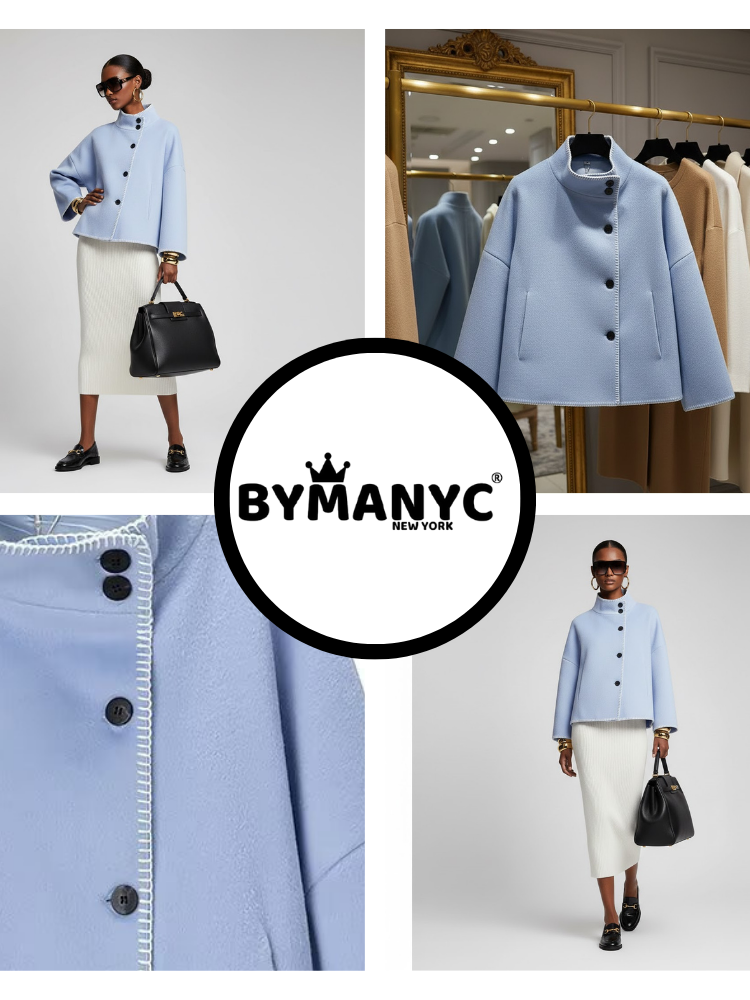  Women's Eco Jacket PARK AVENUE NYFW New Collection BYMANYC ® New York  NYC Wholesale Boutique Inventory - No MOQ & Ready to Ship