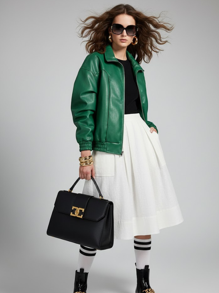 Women's Eco Jacket ROOSEVELT ISL NY CITY Collection BYMANYC ® New York - BYMANYC ® New York  