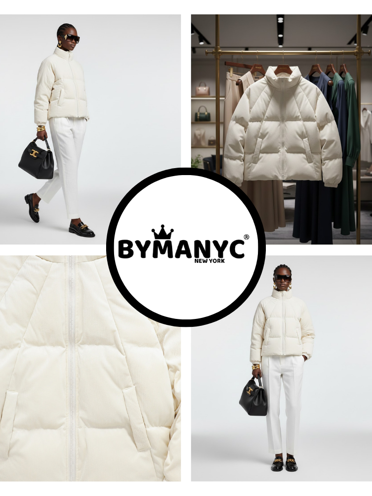  Women's Eco Jacket SHEEPSHEAD BAY NY CITY Collection BYMANYC ® New York  NYC Wholesale Boutique Inventory - No MOQ & Ready to Ship