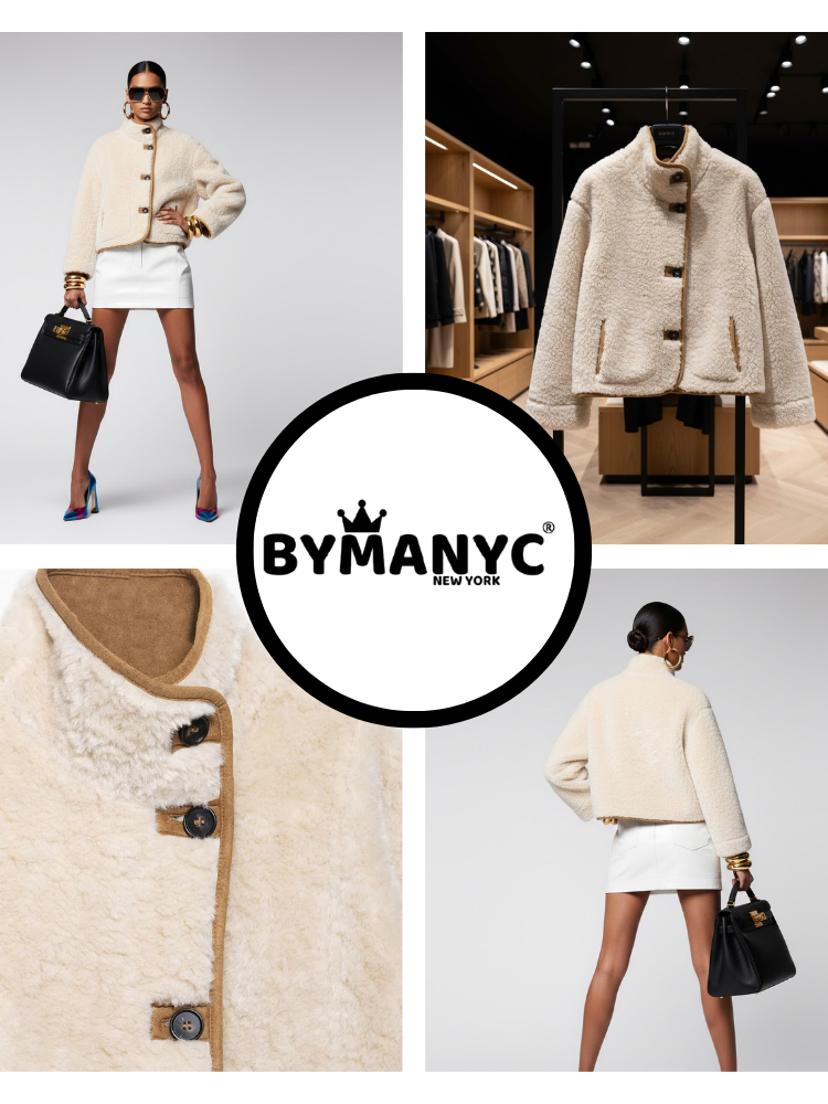  Women's Eco Jacket SPRING STREET NYFW New Collection BYMANYC ® New York  NYC Wholesale Boutique Inventory - No MOQ & Ready to Ship