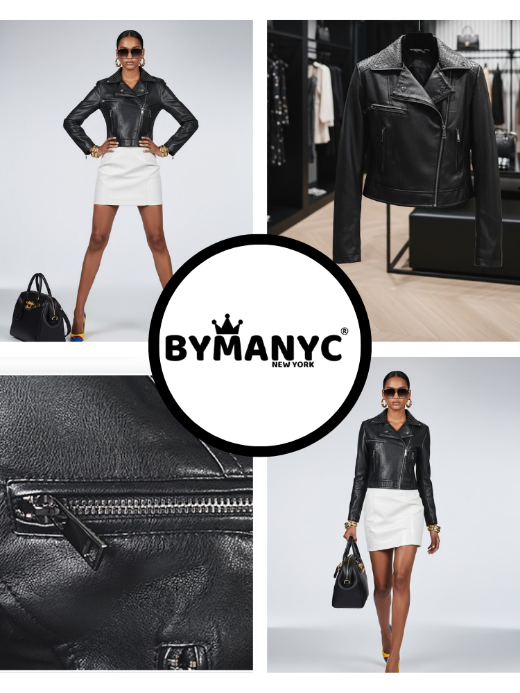  Women's Eco Jacket SUTTON NYFW New Collection BYMANYC ® New York  NYC Wholesale Boutique Inventory - No MOQ & Ready to Ship