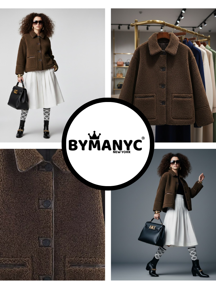  Women's Eco Jacket SUTTON PLACE NY CITY Collection BYMANYC ® New York  NYC Wholesale Boutique Inventory - No MOQ & Ready to Ship