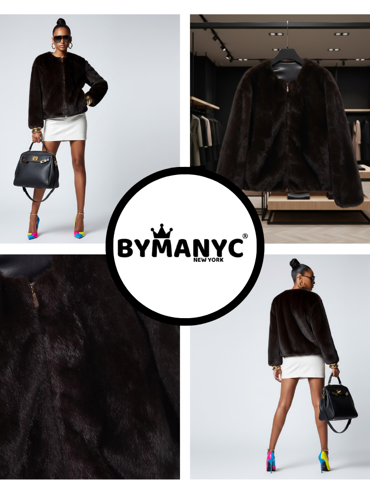  Women's Eco Jacket THE HIGHLINE NYFW New Collection BYMANYC ® New York  NYC Wholesale Boutique Inventory - No MOQ & Ready to Ship