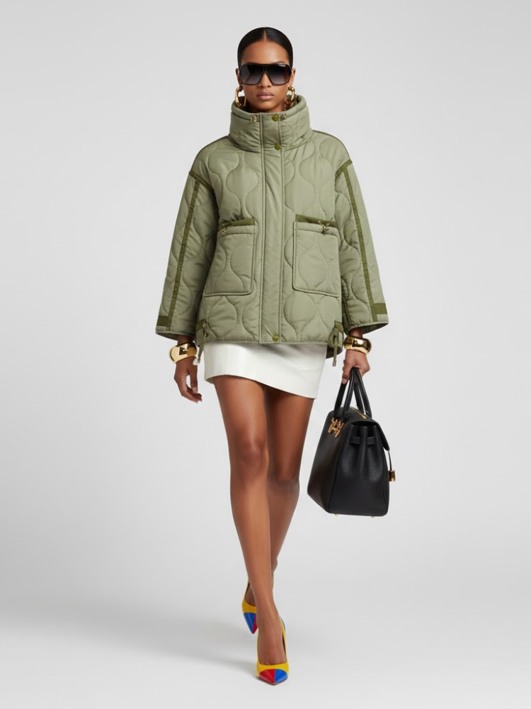  Women's Eco Jacket TRIANGLE NYFW New Collection BYMANYC ® New York  NYC Wholesale Boutique Inventory - No MOQ & Ready to Ship