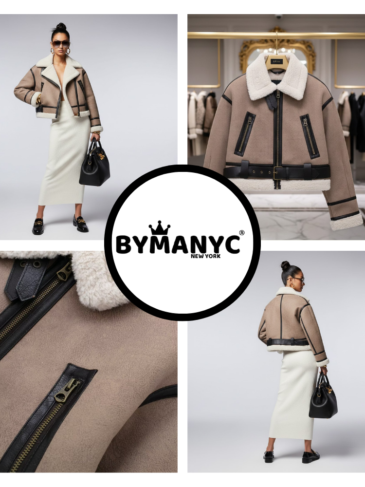  Women's Eco Jacket UNION SQUARE NYFW New Collection BYMANYC ® New York  NYC Wholesale Boutique Inventory - No MOQ & Ready to Ship