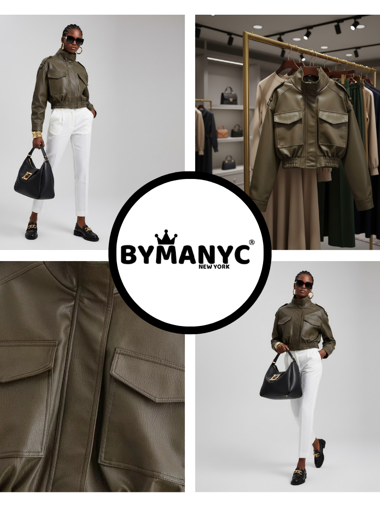 Women's Eco Jacket WEST VILLAGE NY CITY Collection BYMANYC ® New York - BYMANYC ® New York  