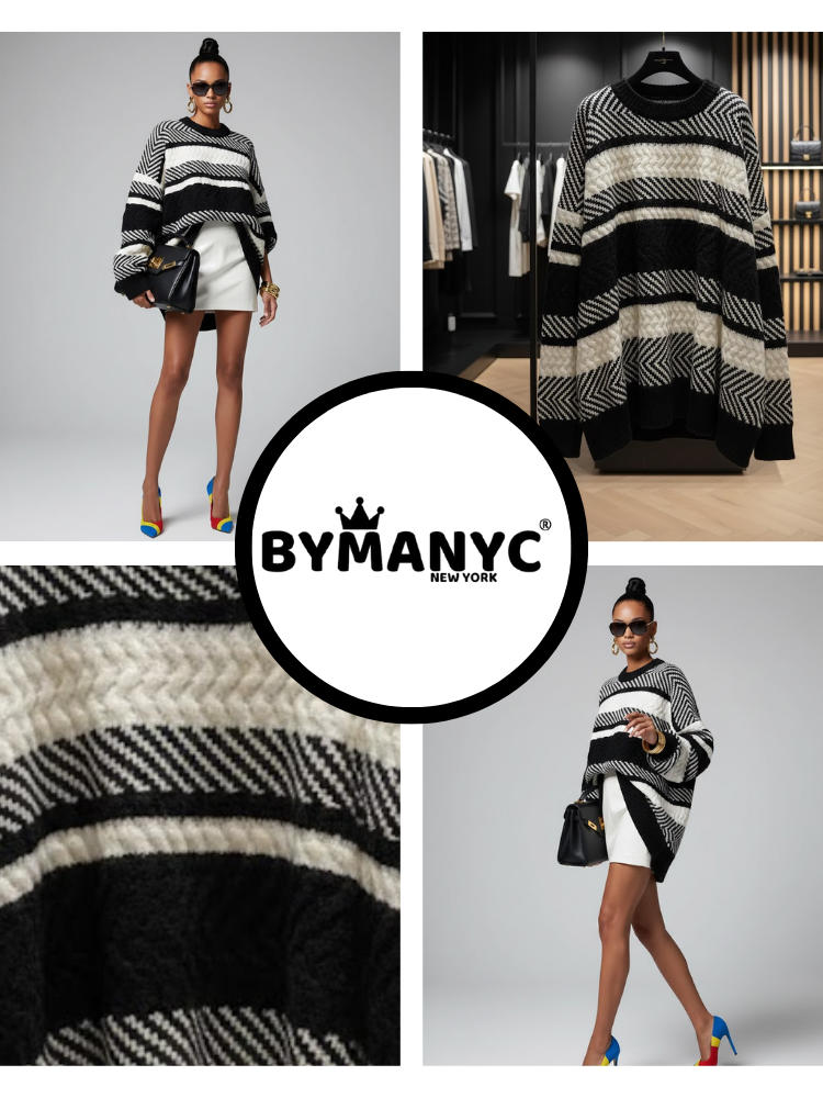 Women's Eco KNITWEAR RADIO CITY NYFW New Collection BYMANYC ® New York - BYMANYC ® New York  