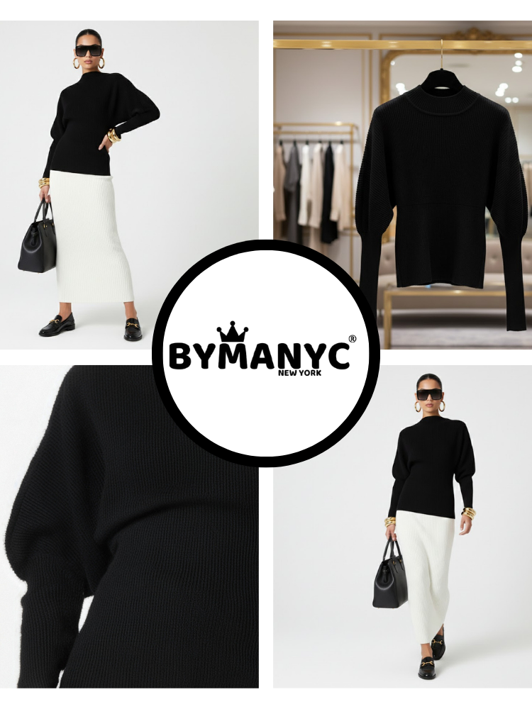  Women's Eco Knitwear HIGHBRIDGE NY CITY Collection BYMANYC ® New York  NYC Wholesale Boutique Inventory - No MOQ & Ready to Ship