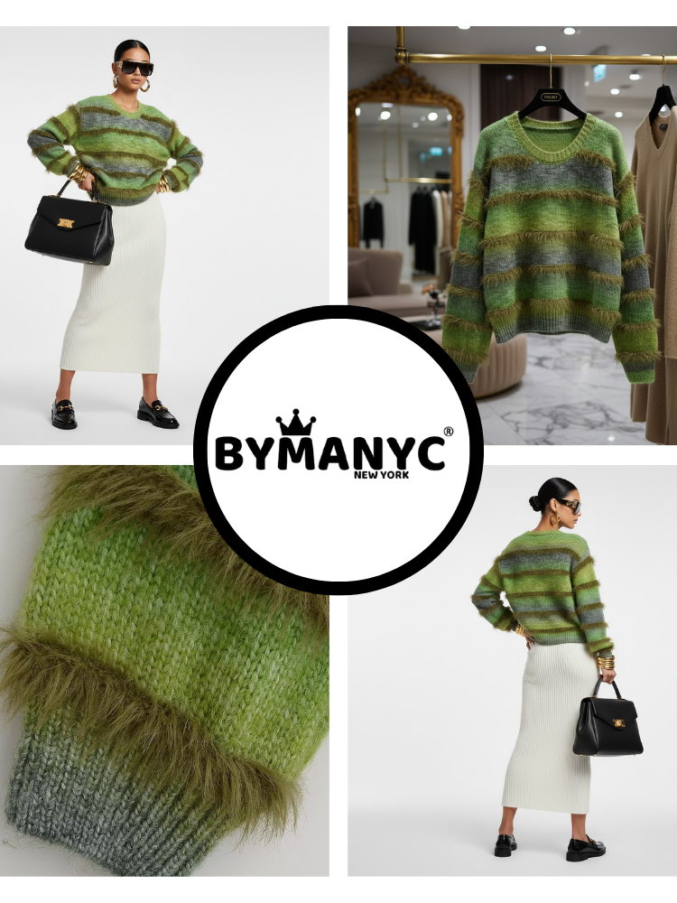  Women's Eco Knitwear MORRISANIA NY CITY Collection BYMANYC ® New York  NYC Wholesale Boutique Inventory - No MOQ & Ready to Ship