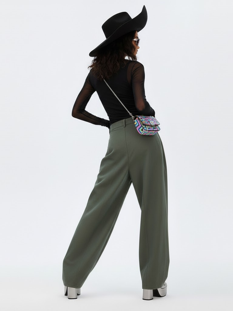 Women's Extra Wide Trousers BUSHWICK NYFW New Colecction BYMANYC ® New York - BYMANYC ® New York  
