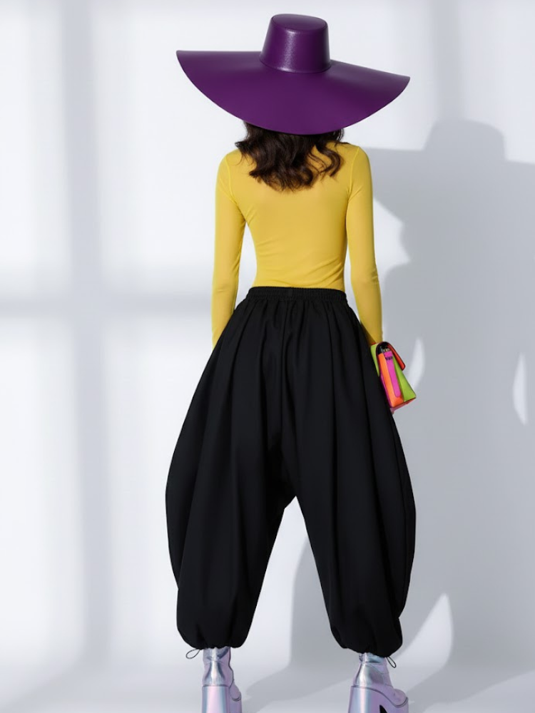 Women's Extra Wide Trousers CONEY ISLAND NYFW New Colecction BYMANYC ® New York - BYMANYC ® New York  