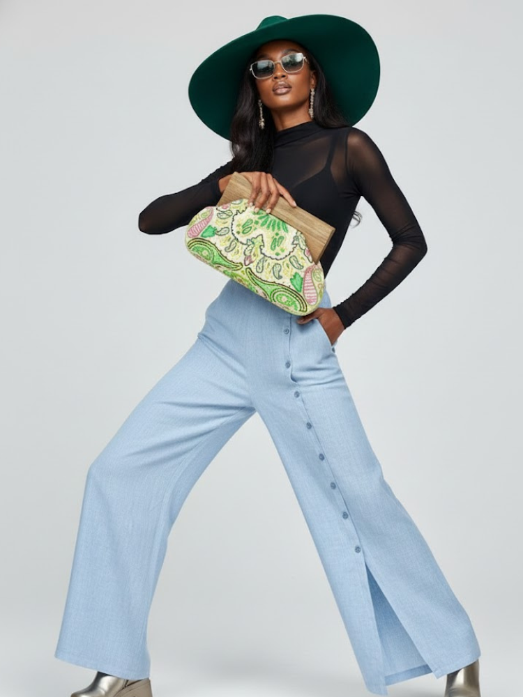  Women's Extra Wide Trousers SOHO NYFW New Colecction BYMANYC ® New York  NYC Wholesale Boutique Inventory - No MOQ & Ready to Ship