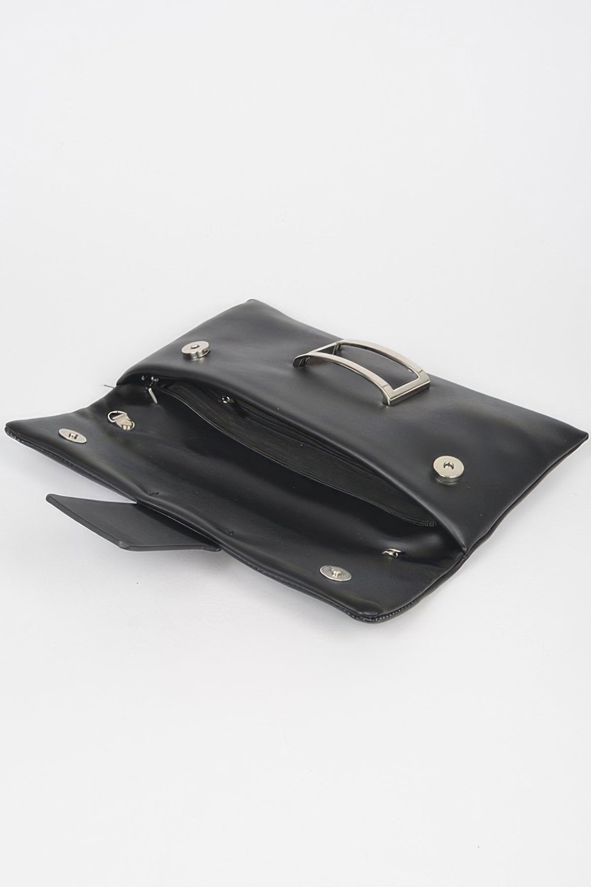  Women's Handbag Metallic Buckle Clutch - MEATPACKING - BYMANYC ® New York  NYC Wholesale Boutique Inventory - No MOQ & Ready to Ship