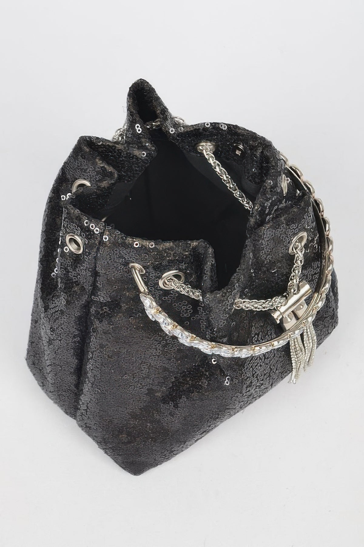  Women's Handbag Sequins Bucket Bag - NOHO - BYMANYC ® New York  NYC Wholesale Boutique Inventory - No MOQ & Ready to Ship