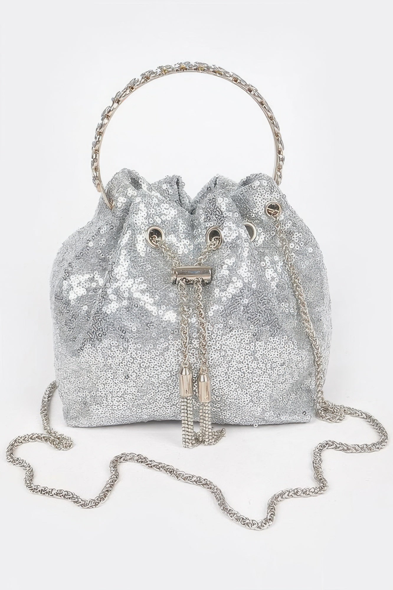  Women's Handbag Sequins Bucket Bag - NOHO - BYMANYC ® New York  NYC Wholesale Boutique Inventory - No MOQ & Ready to Ship