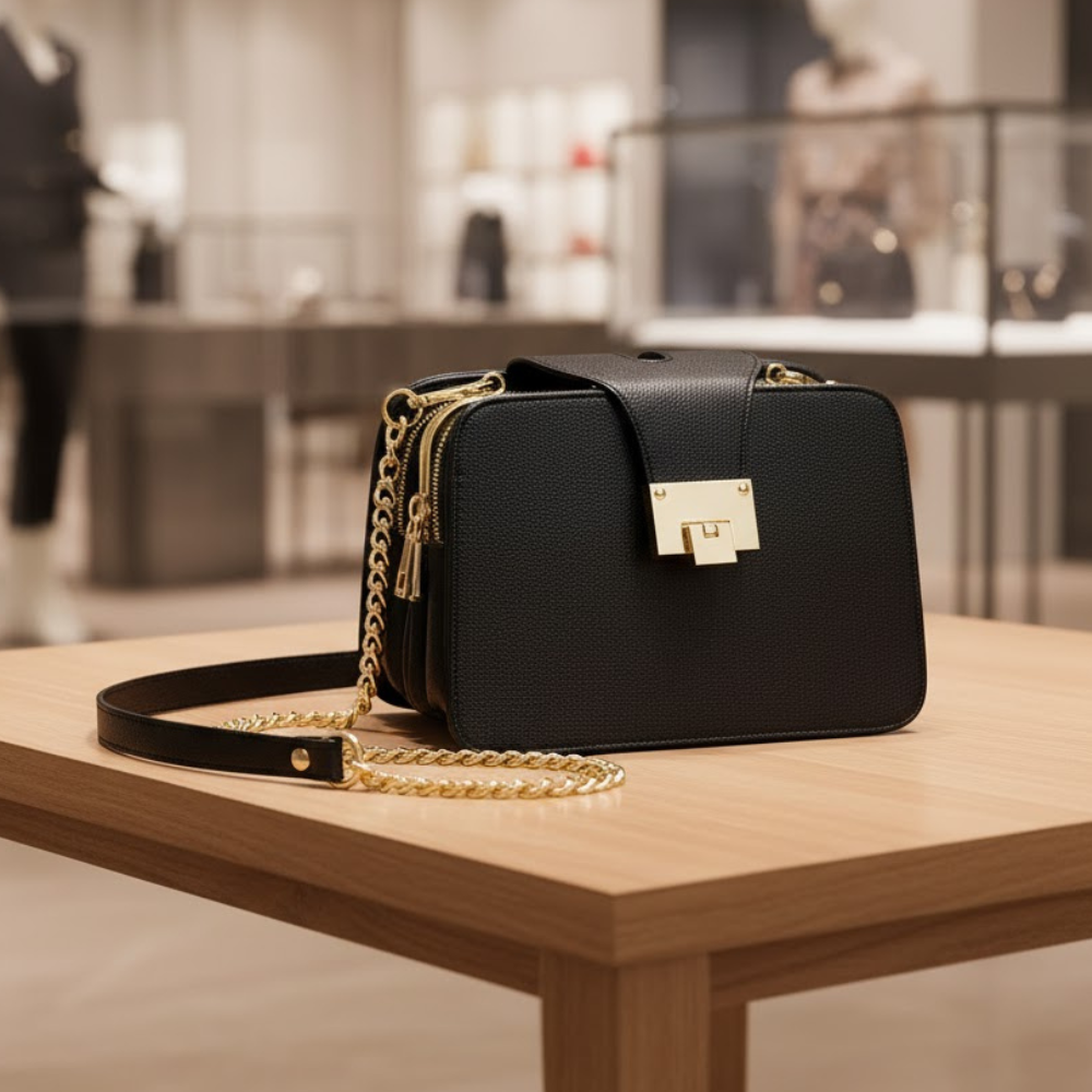 Women's Handbags: SoHo Chain Flap | Manhattan Chic Collection BYMANYC ® New York - BYMANYC ® New York  