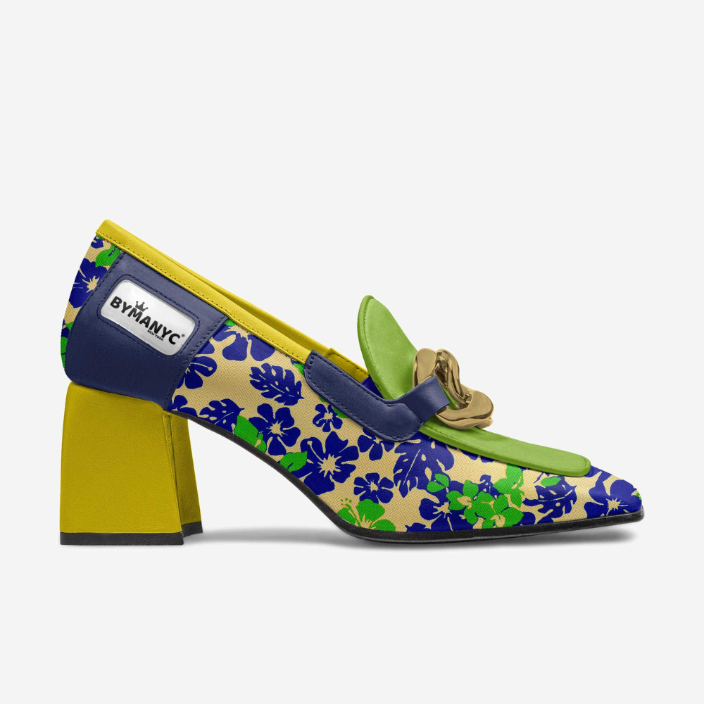 Women's Heeled Loafer ASTORIA Couture BYMANYC ® New York - BYMANYC ® New York  