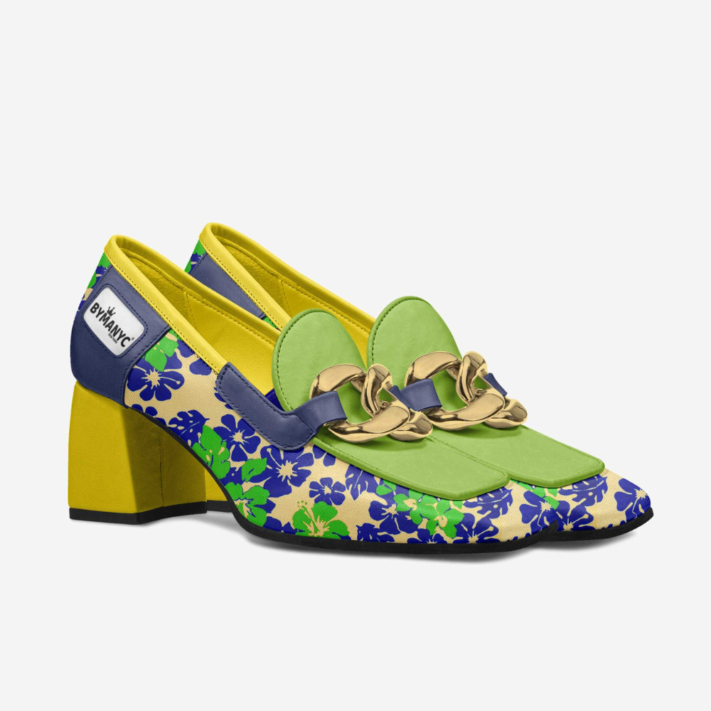 Women's Heeled Loafer ASTORIA Couture BYMANYC ® New York - BYMANYC ® New York  