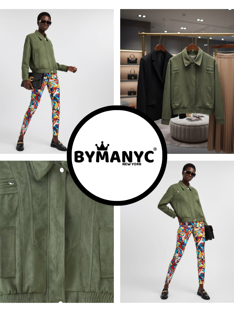  Women's Jacket HUDSON YARDS NYFW New Colecction BYMANYC ® New York  NYC Wholesale Boutique Inventory - No MOQ & Ready to Ship