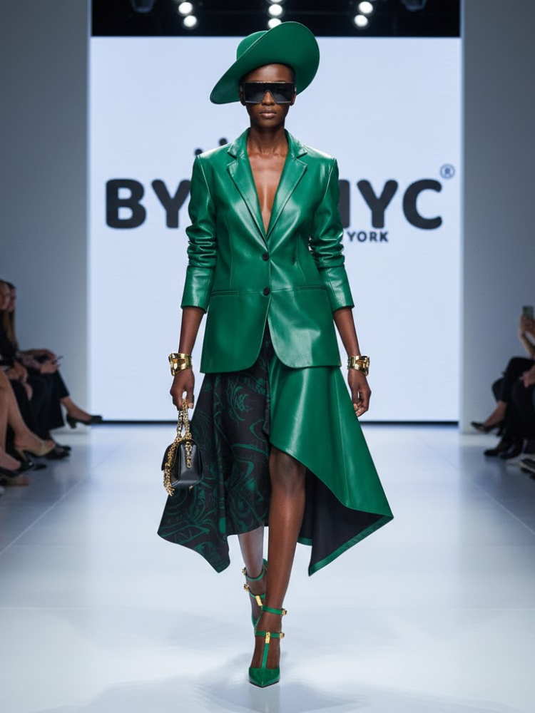  Women's Jacket VEGAN CARNEGIE HILL Prêt-à-Porter Colecction BYMANYC ® New York  NYC Wholesale Boutique Inventory - No MOQ & Ready to Ship