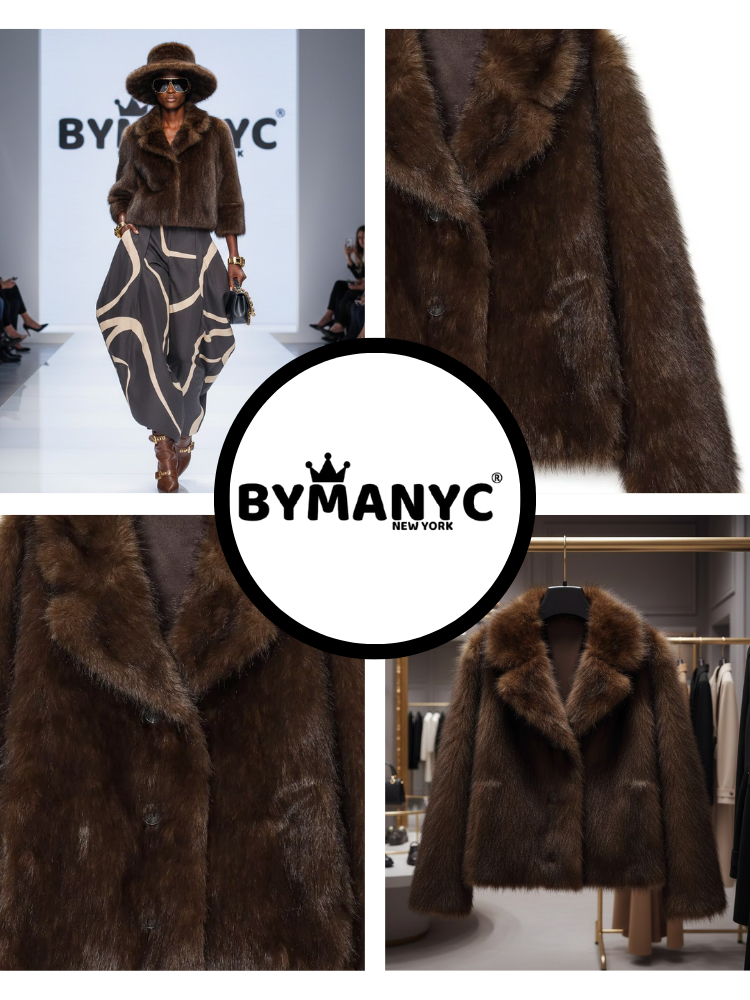  Women's Jacket VEGAN NOHO NYFW Colecction BYMANYC ® New York  NYC Wholesale Boutique Inventory - No MOQ & Ready to Ship