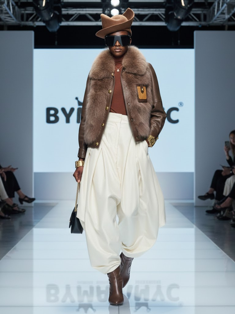 Women's Jacket VEGAN NOMAD Prêt-à-Porter Colecction BYMANYC ® New York - BYMANYC ® New York  