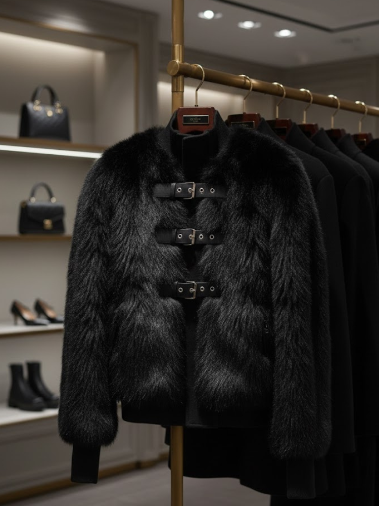 Women's Jacket VEGAN ROCKEFELLER CENTER Prêt-à-Porter Colecction BYMANYC ® New York - BYMANYC ® New York  