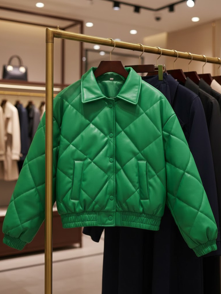 Women's Jacket VEGAN SUTTON PLACE Prêt-à-Porter Colecction BYMANYC ® New York - BYMANYC ® New York  