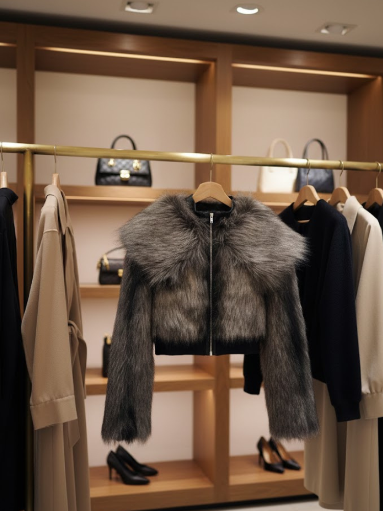 Women's Jacket VEGAN WALL STREET Prêt-à-Porter Colecction BYMANYC ® New York - BYMANYC ® New York  