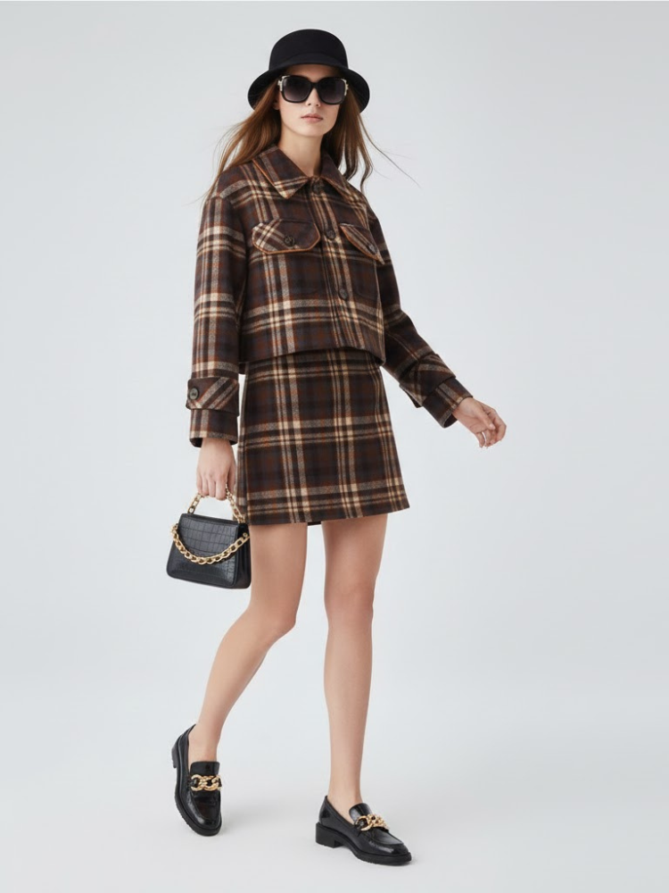 Women's Jacket and Skirt Set NOHO NYFW New Colecction BYMANYC ® New York - BYMANYC ® New York  