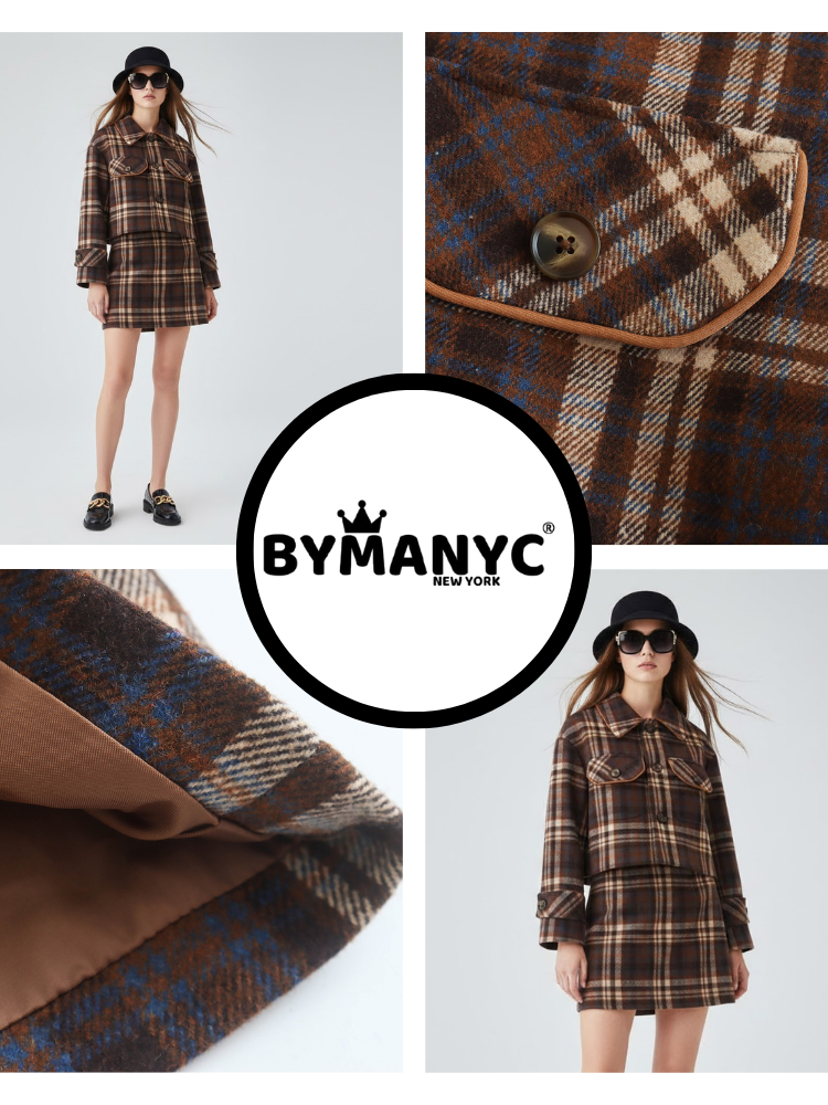 Women's Jacket and Skirt Set NOHO NYFW New Colecction BYMANYC ® New York - BYMANYC ® New York  