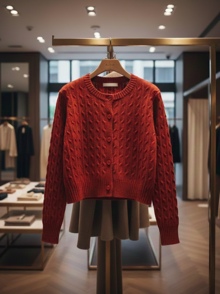 Women's Knit Cardigan GREENWICH NYFW New Colecction BYMANYC ® New York - BYMANYC ® New York  