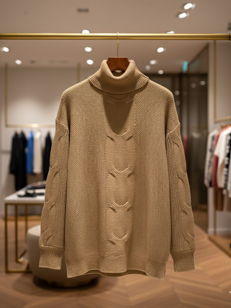 Women's Knit Sweater CENTRAL PARK NYFW New Colecction BYMANYC ® New York - BYMANYC ® New York  