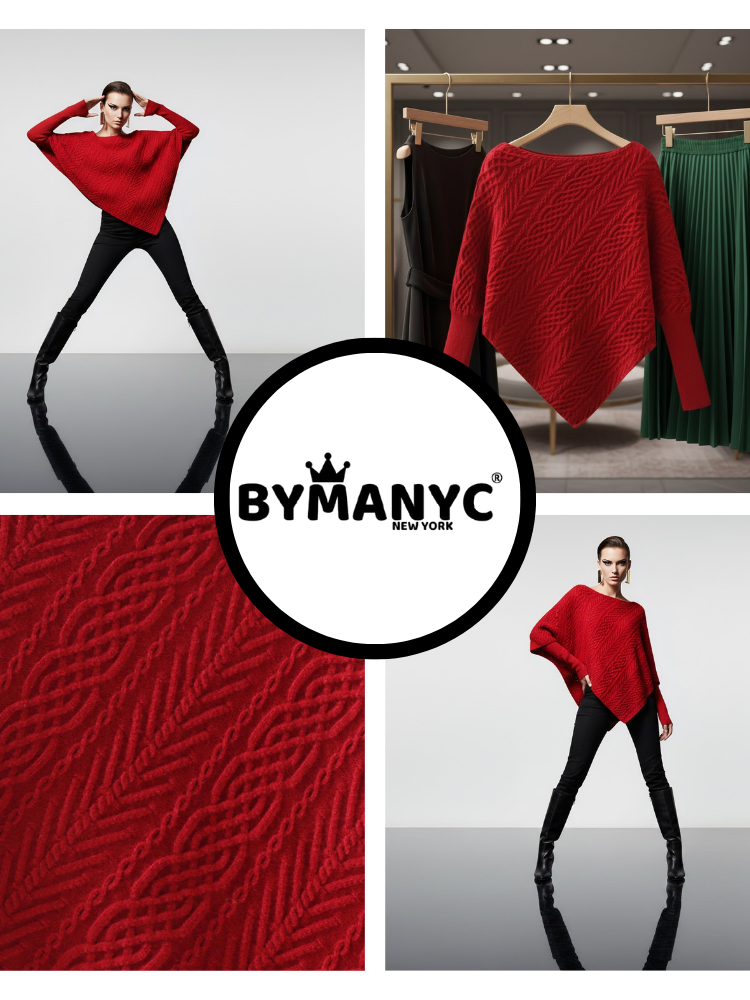 Women's Knit Sweater THEATRE DISTRICT NYFW New Colecction BYMANYC ® New York - BYMANYC ® New York  