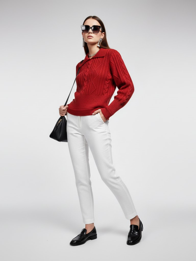 Women's Knit Sweater UPTOWN NYFW New Colecction BYMANYC ® New York - BYMANYC ® New York  